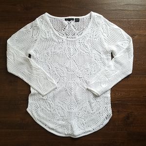White Knit Sweater